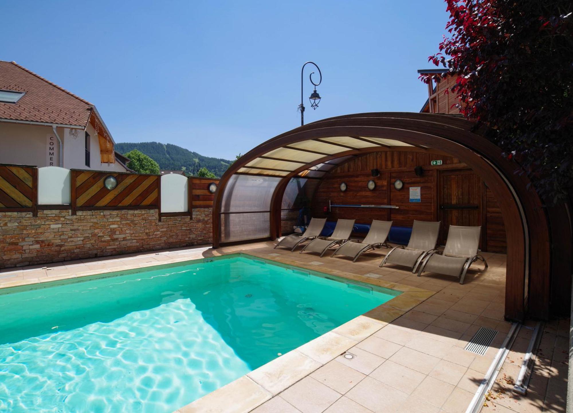 Hotel Les Autanes Spa-Balneotherapie & Restaurant Ансель Экстерьер фото
